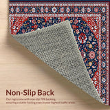 Vibrant Transitional Damask Motif(Blue)
