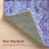 Artful Distressed Symmetrical Elements(Blue)