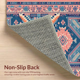Boho Blush Blue Nursery Non Shedding(Blue)