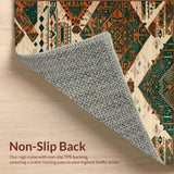 Modern Lattice Greenery Fusion(Beige)