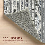 Artistic Abstract Monochrome Motif(Black)