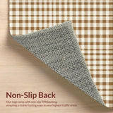 Modern Beige and White Plush Shag(Beige)