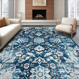Artful Abstract Pastel Motif(Blue)