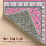 Rustic Beige Floral Harmony(Pink)