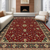 Abstract Paisley Area for(Red)