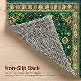 Eclectic Earthy Embroidered Motif(Green)