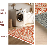 Cotton Decor Runner(Orange)