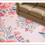 Light Pink Non Slip Nursery Playroom(Pink)