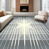 Chic Starburst Patterned Aesthetic(Gray)