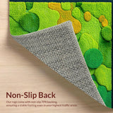 Modern Artistic Moss Textural Contrast(Green)