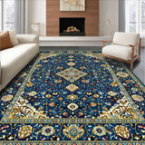 Vivid Geometric Harmony in White(Blue)