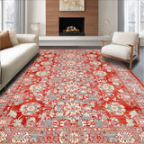 Vibrant Earthy Colorful Motif(Red)