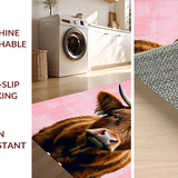 Whimsical Pink Brown(Brown)