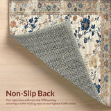Chic Pastel Flower Motif(Beige)