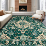 Rustic Earth Tone Tiled Design(Green)