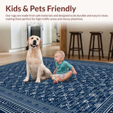 Minimalist Tiled Design with Contrast(Blue)