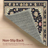 Vintage Floral Medallion Traditional(Black)