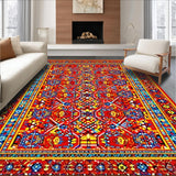 Artistic Contemporary Linear Arrangement(Red)