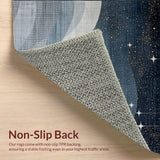 Rustic Grey Star Motif(Blue)