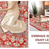 Vibrant Earthy Colorful Motif(Red)