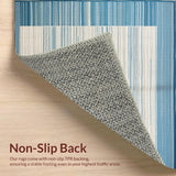 Modern Micro Loop Area Beige Blue Tonal(Beige)