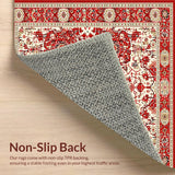 Elegant Vintage Trellis Design(Red)