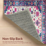 Vibrant Floral Medallion Motif(White)