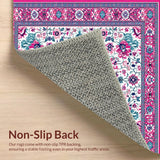 Whimsical Vintage Flower Motif(Pink)