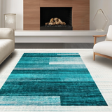 Modern Coastal Geometric Ocean Themed(Blue)