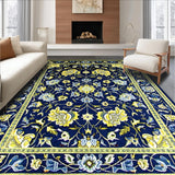 Vintage Floral Damask Elegance(Blue)