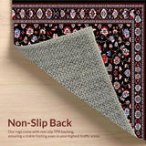 Luxurious Floral Tapestry Style(Black)