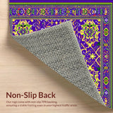 Bright Tropical Tiled Style(Purple)