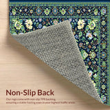 Artful Green and Blue Symmetry(Blue)