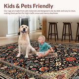 Vibrant Multi Hued Textured Weave(Black)