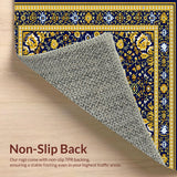 Vintage Boho Area(Blue)