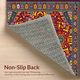 Eclectic Multicolor Textured Weave(Red)