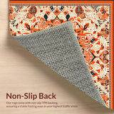 Contemporary Light Blue Motif(Beige)