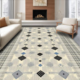 Artful Lattice Inspired Visual Harmony(Beige)