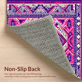 Retro Geometric Tribal Twist(Purple)
