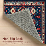 Elegant Fringe Textured Motif(Blue)