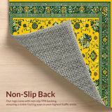 Whimsical Floral Medallion Delight(Yellow)