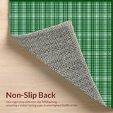 Modern Earthy Geometric Delight(Green)