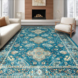 Modern Botanical Print Aesthetic(Blue)