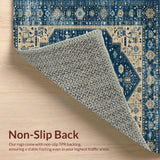 Chic Distressed Geometric Aesthetic(Blue)