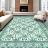 Vibrant Tiled Medallion(Green)