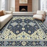 Oushak Style Blue Beige Area for(Blue)