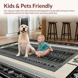 Artful Distressed Patterned Masterpiece(Gray)