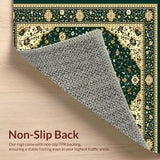 Sophisticated Medallion Floral Aesthetic(Green)