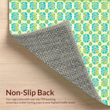 Whimsical Floral Bloom Playful Daisy Motif(Teal)