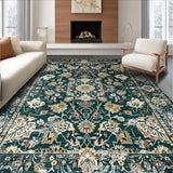 Elegant Dark Green Geometric Harmony(Green)